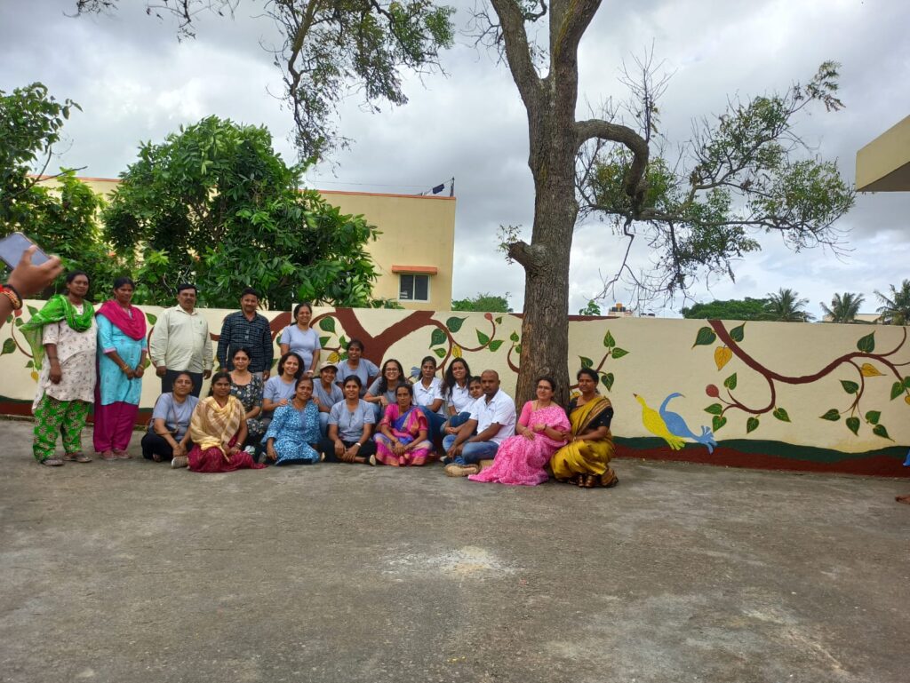 Splash of Colors at Ganigarapaalya School